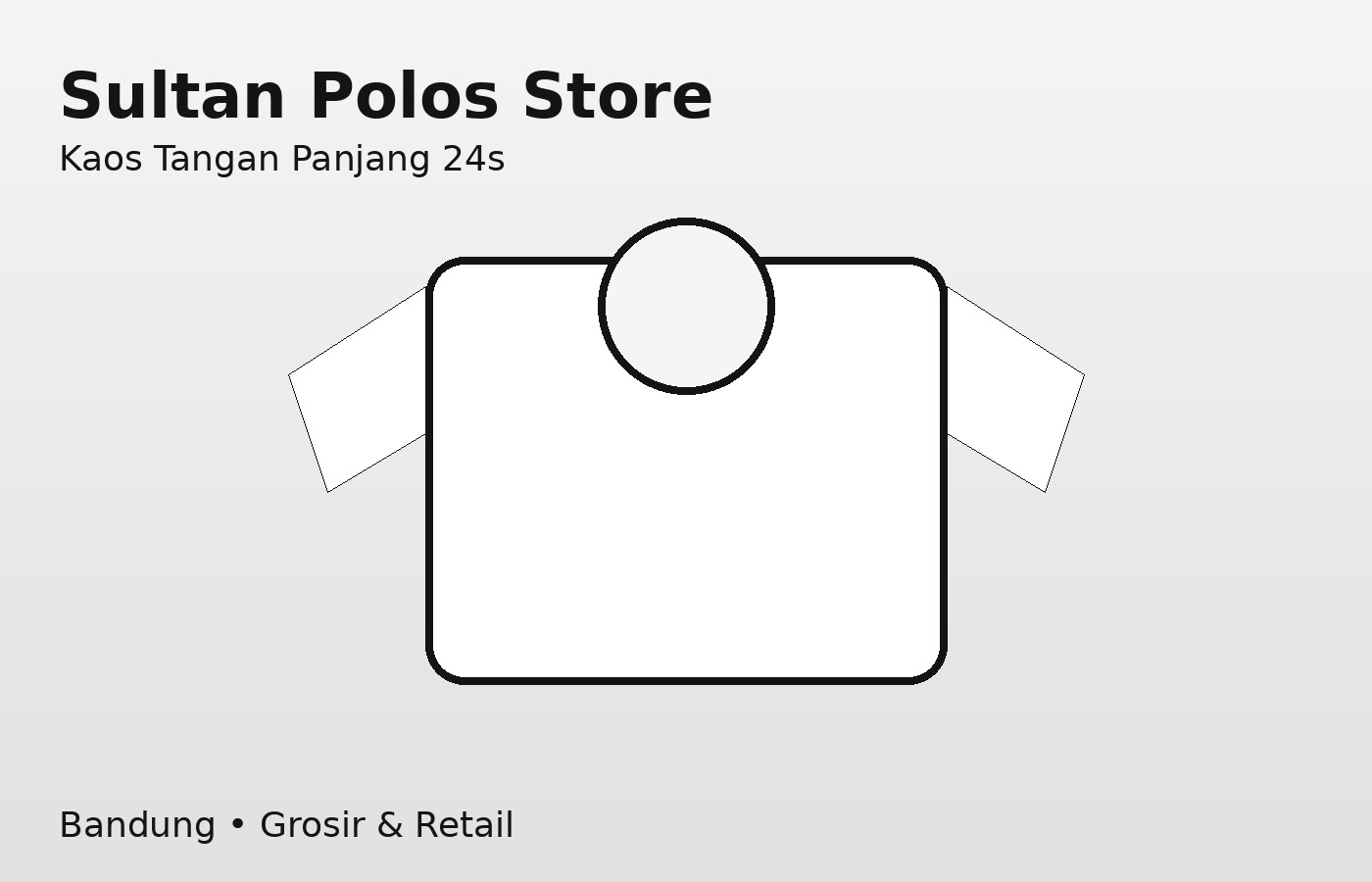 Kaos polos warna navy